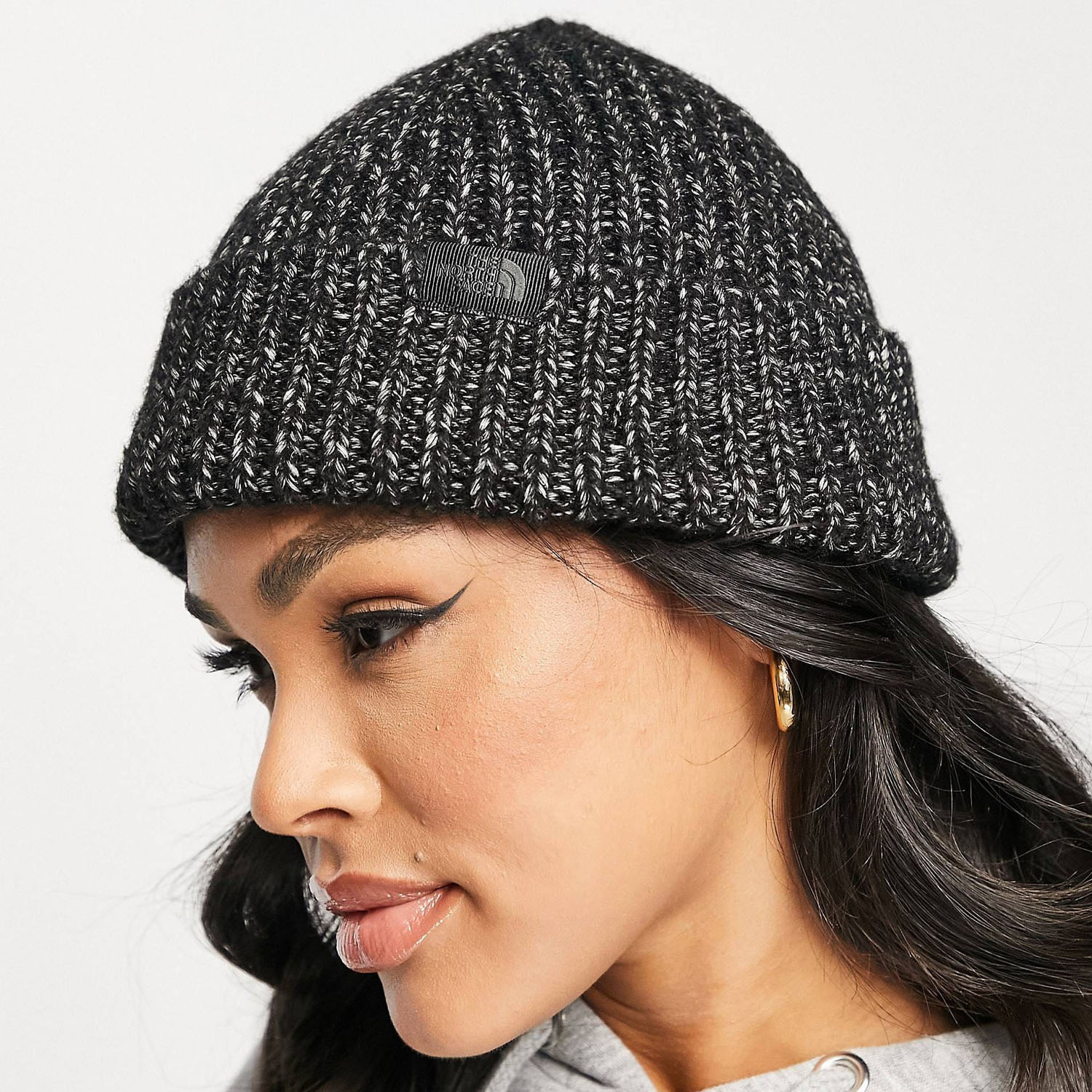 North face chunky rib beanie online